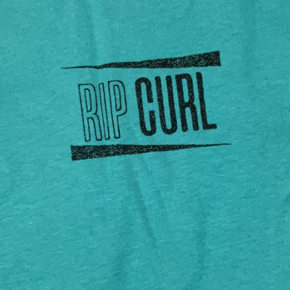 NWT Rip Curl Baltic Teal Wedge Tee - Picture 3 of 5